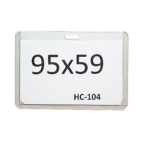 Бейдж горизонтальный 95x59 мм