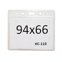 Бейдж горизонтальный 94x66мм