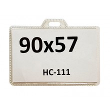 Бейдж горизонтальный  90x57 мм