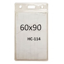 Бейдж вертикальный  60x90 мм
