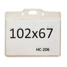 Бейдж горизонтальный 102x67 мм