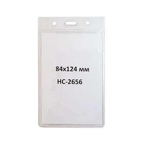 Бейдж вертикальный  84x124 мм