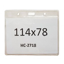 Бейдж горизонтальный 114x78 мм
