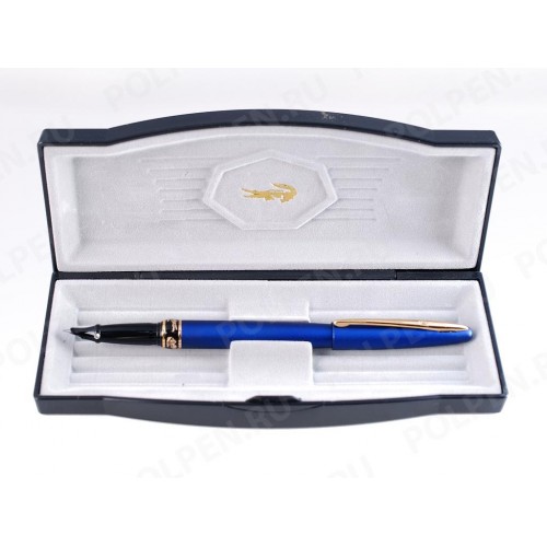 Перьевая ручка CROCODILE 215 Matte Blue