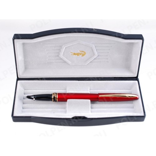 Перьевая ручка CROCODILE 215 Matte Red