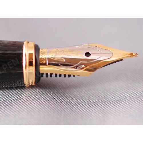 Перьевая ручка CROCODILE 222 Black gold