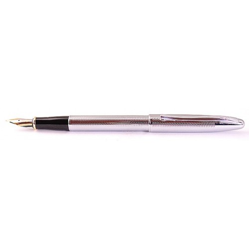 Перьевая ручка CROCODILE 225 Silver Silver