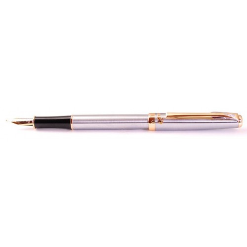 Перьевая ручка CROCODILE 228 Silver