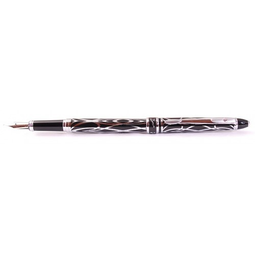 Перьевая ручка PICASSO 901 Black Silver