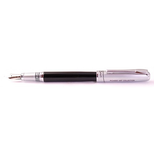 Перьевая ручка PICASSO 906 Black Silver