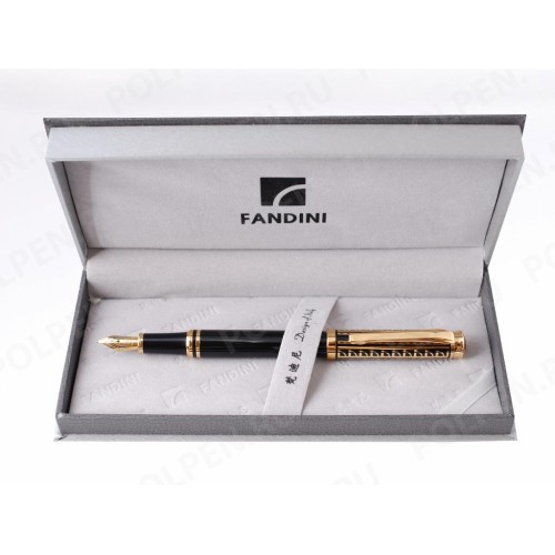 Перьевая ручка FANDINI 303 Black Gold