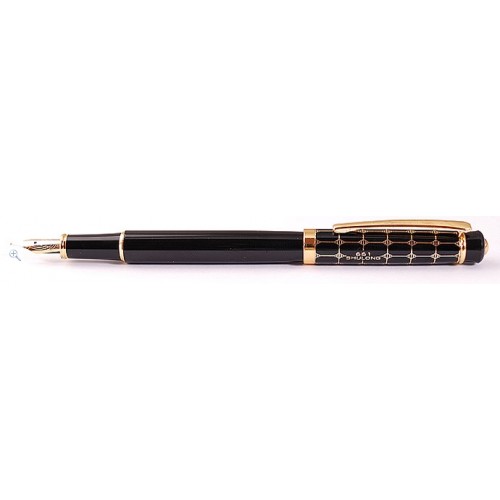 Перьевая ручка BOOKWORM 661 Black Gold