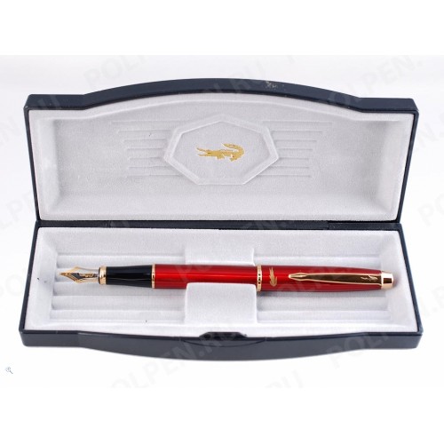 Перьевая ручка CROCODILE 227 Red