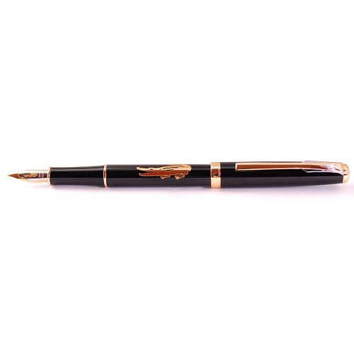 Перьевая ручка CROCODILE 228A Black
