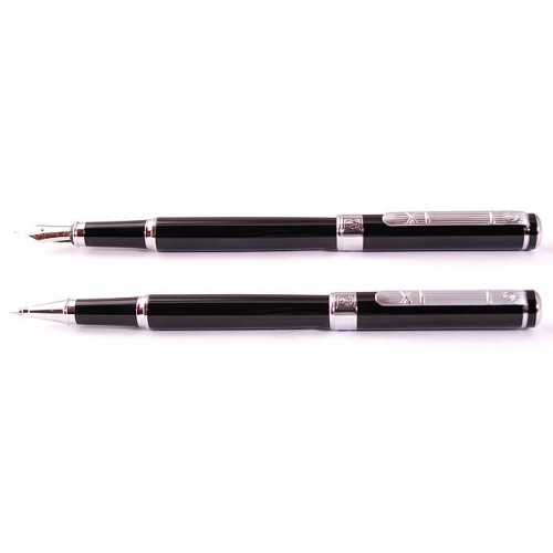 Набор ручек PICASSO 902 Black Silver