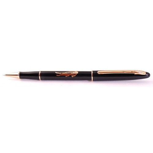 Ручка роллер CROCODILE 225 Black Gold