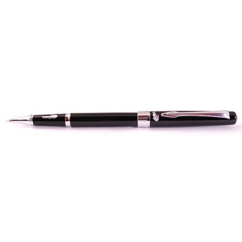 Ручка роллер CROCODILE 337 Black Silver