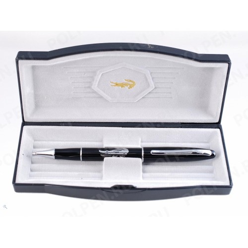 Ручка роллер CROCODILE 225 Black Silver