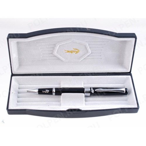 Ручка роллер CROCODILE 337 Black Silver