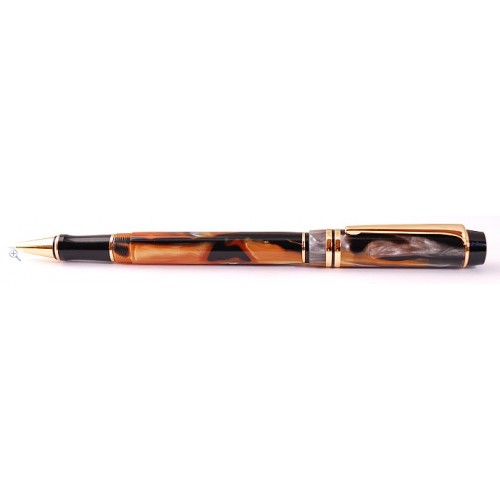 Ручка роллер KAIGELU 316 Amber Marble
